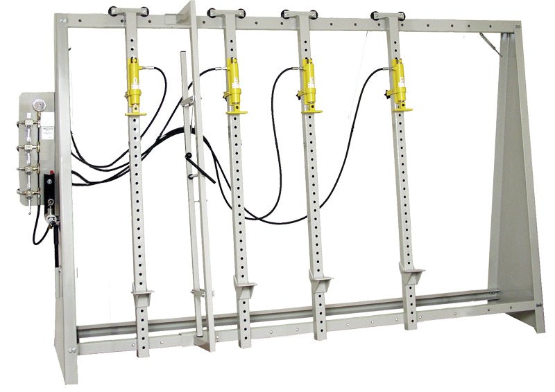 Holzprofi glueing press fully hydraulic