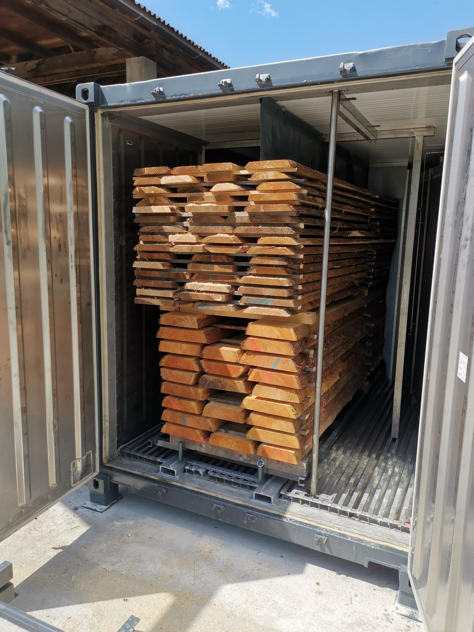 Holzprofi Eberl drying chamber container TC12W 40ft