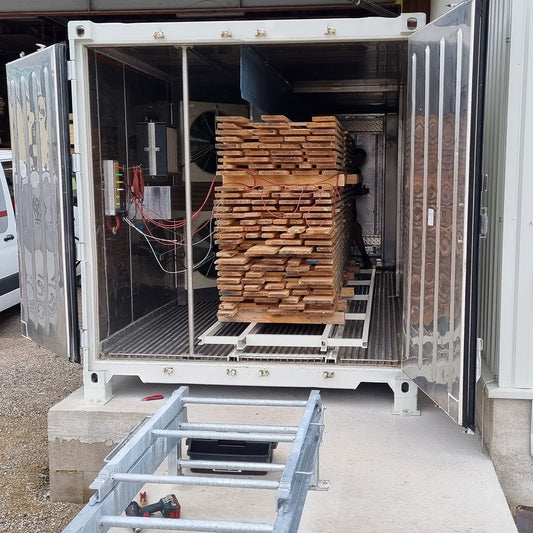 Holzprofi Eberl drying system BT6 without assembly