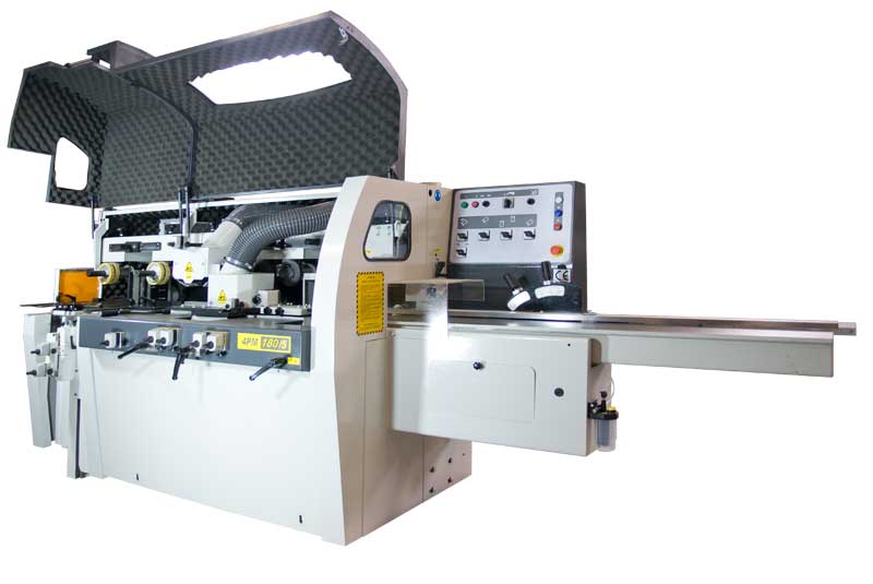 Four side planer PM180/5 with universal spindle