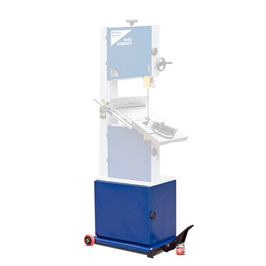 Base frame with chassis for band saw 12-BS350B